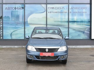 2010 Renault Logan I Рестайлинг, синий, 384000 рублей, вид 2