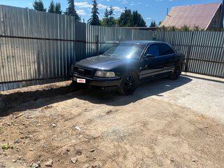 2001 Audi A8 I (D2) Рестайлинг, чёрный, 700000 рублей, вид 1