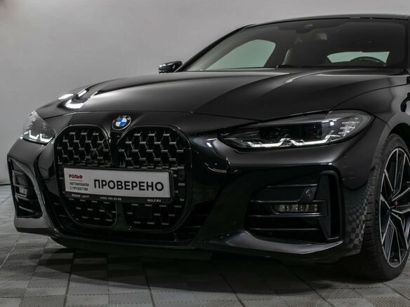2021 BMW 4 серии 420d xDrive G22, G23, G26, чёрный, 6077000 рублей - вид 19