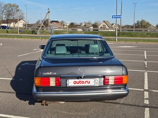 1990 Mercedes-Benz S-Класс 500 II (W126) Рестайлинг, чёрный, 2590000 рублей, вид 5