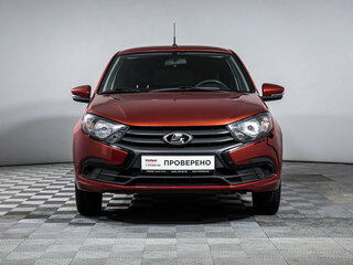 2022 Lada (ВАЗ) Granta I Рестайлинг, красный, 670000 рублей, вид 2