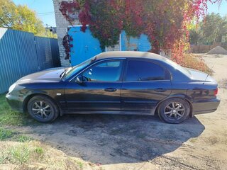 2008 Hyundai Sonata ТагАЗ IV (EF) Рестайлинг, чёрный, 300000 рублей, вид 4