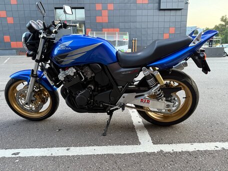 2004 Honda CB 400 Super Four, синий, 345000 рублей, вид 1