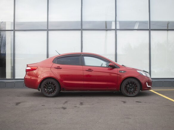 2012 Kia Rio III, красный, 570000 рублей - вид 7