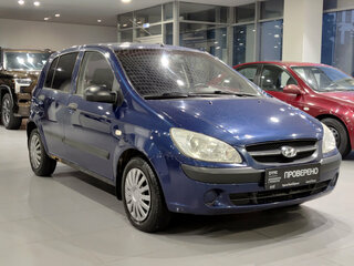 2008 Hyundai Getz I Рестайлинг, синий, 330000 рублей, вид 3