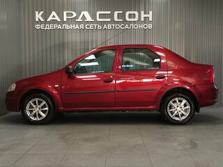2011 Renault Logan I Рестайлинг, красный, 390000 рублей, вид 5