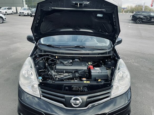 2010 Nissan Note I Рестайлинг, чёрный - вид 8