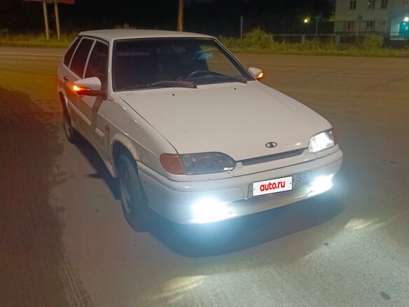 2012 Lada (ВАЗ) 2114, белый, 185000 рублей - вид 5