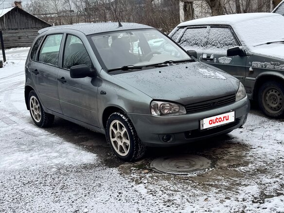 2010 Lada (ВАЗ) Kalina I, серый, 270000 рублей - вид 5