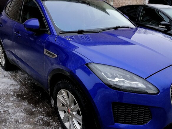 2019 Jaguar E-Pace I, синий - вид 22