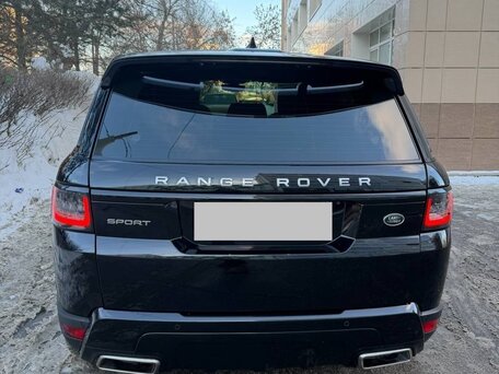 2018 Land Rover Range Rover Sport II Рестайлинг, чёрный, вид 4