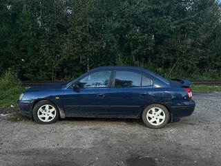 2005 Hyundai Elantra III (XD2) Рестайлинг, синий, 90000 рублей, вид 2