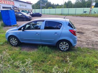 2007 Opel Corsa D, голубой, 245000 рублей, вид 4