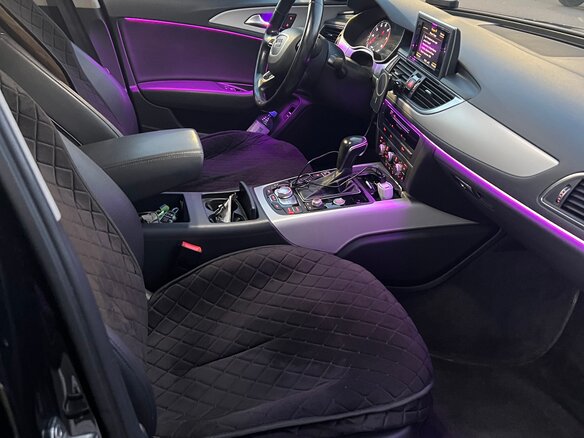 2015 Audi A6 IV (C7) Рестайлинг, чёрный, 1650000 рублей - вид 8