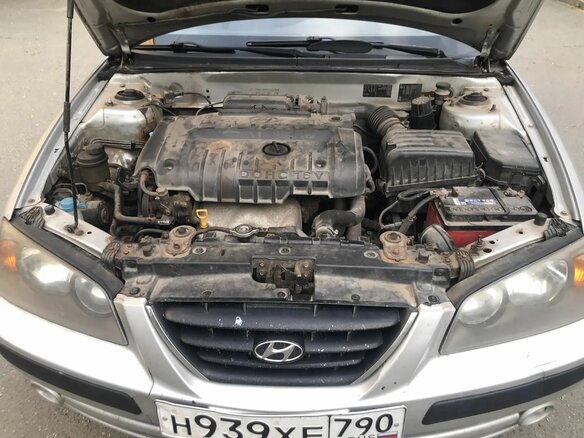 2005 Hyundai Elantra III (XD2) Рестайлинг, серебристый - вид 13