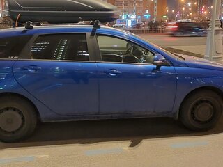 2021 Lada (ВАЗ) Vesta SW I, синий, 1355000 рублей, вид 3