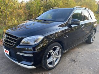 2013 Mercedes-Benz M-Класс AMG 63 AMG III (W166), чёрный, 4100000 рублей, вид 1