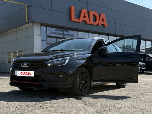 2026 Lada (ВАЗ) Vesta SW Sport I Рестайлинг (NG), чёрный, 2562000 рублей - вид 4