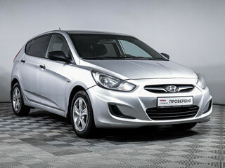 2014 Hyundai Solaris I, серебристый, 590000 рублей, вид 3