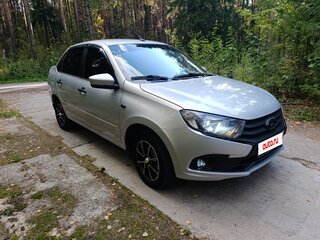 2021 Lada (ВАЗ) Granta I Рестайлинг, серый, 610000 рублей, вид 2