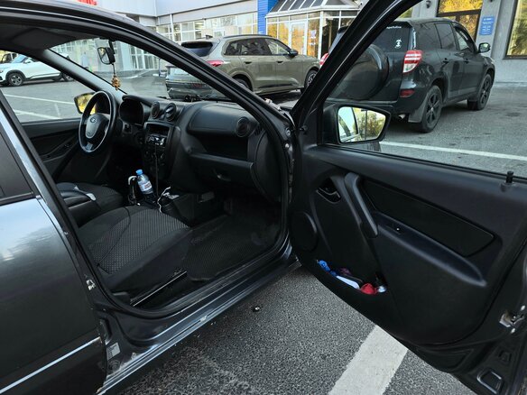 2016 Lada (ВАЗ) Granta I, серый, 350000 рублей - вид 5