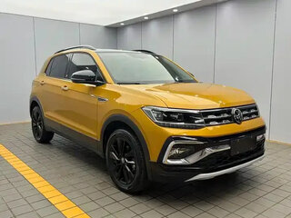 2023 Volkswagen T-Cross I (China Market), жёлтый, 1770000 рублей, вид 3