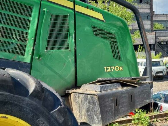 2013 John Deere 1270E, зелёный - вид 2