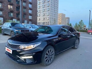 2019 Kia Optima IV Рестайлинг, чёрный, 950000 рублей, вид 1