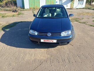 1999 Volkswagen Golf IV, синий, 350000 рублей, вид 1
