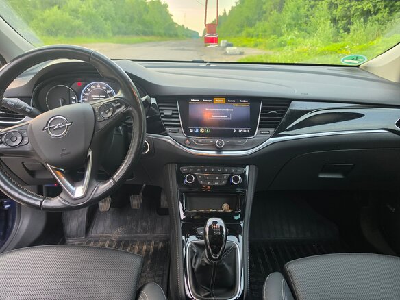 2020 Opel Astra K Рестайлинг, синий - вид 10