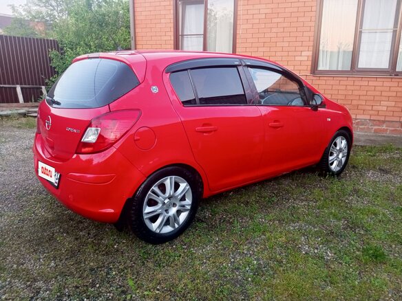 2008 Opel Corsa D, красный, 365000 рублей - вид 5