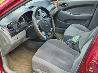 2008 Chevrolet Lacetti I, красный, 365000 рублей, вид 4