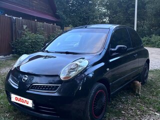 2006 Nissan Micra III (K12), чёрный, 290000 рублей, вид 1