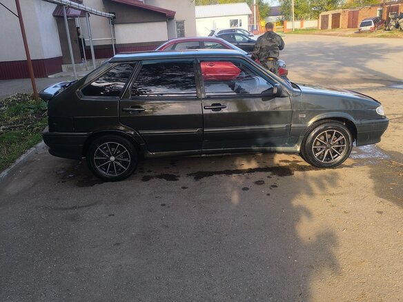 2006 Lada (ВАЗ) 2114, зелёный, 110000 рублей - вид 2