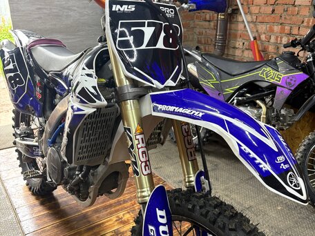 2012 Yamaha YZ450F, синий, 410000 рублей, вид 3