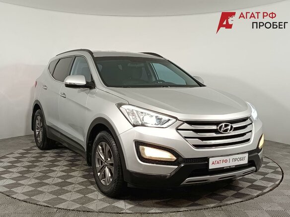2015 Hyundai Santa Fe III, серебристый, 1970000 рублей