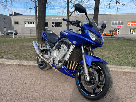 2001 Yamaha FZS1000 Fazer, синий, 405000 рублей, вид 2