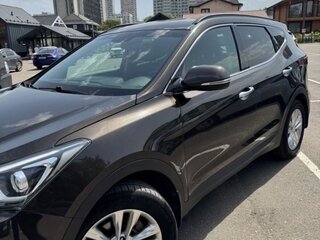 2017 Hyundai Santa Fe III Рестайлинг, коричневый, 2225000 рублей, вид 4
