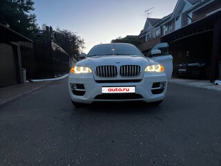 2013 BMW X6 35i I (E71) Рестайлинг, белый, 3200000 рублей, вид 4