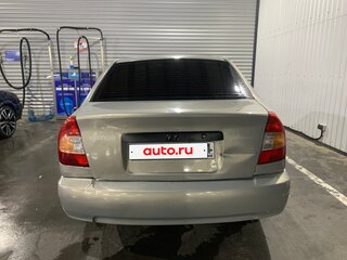 2008 Hyundai Accent ТагАЗ II, бежевый, 284999 рублей, вид 4