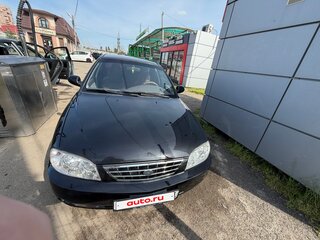 2008 Kia Spectra I Рестайлинг 2, чёрный, 330000 рублей, вид 2
