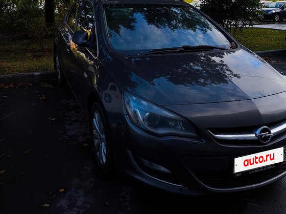 2013 Opel Astra J Рестайлинг, серый, 720000 рублей - вид 6