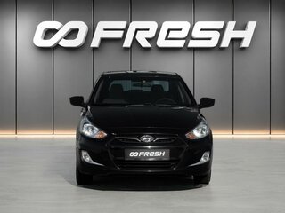 2011 Hyundai Solaris I, чёрный, 698000 рублей, вид 3