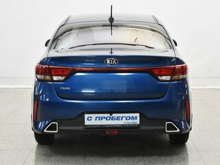 2021 Kia Rio IV Рестайлинг, синий, 1550000 рублей, вид 3