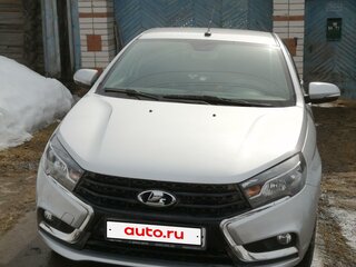 2017 Lada (ВАЗ) Vesta I, серебристый, 690000 рублей, вид 2