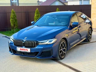 2020 BMW 5 серии 530d xDrive VII (G30/G31/G38) Рестайлинг, синий, 5950000 рублей, вид 1