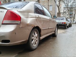 2006 Kia Cerato I Рестайлинг, золотистый, 280000 рублей, вид 4