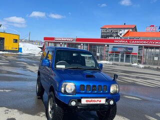 2007 Suzuki Jimny Kei car III Рестайлинг 1, синий, 730000 рублей, вид 3