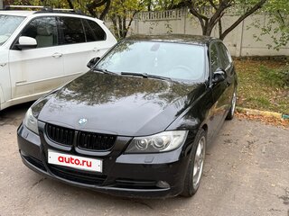 2008 BMW 3 серии 325i V (E90/E91/E92/E93), чёрный, 1050000 рублей, вид 3