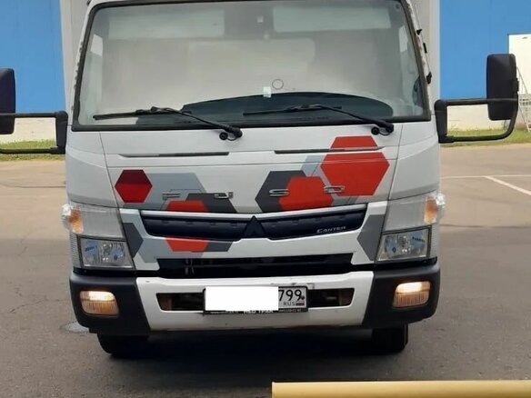 2021 Fuso (Mitsubishi) Canter, белый - вид 1